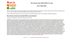 Desktop Screenshot of ogh.com
